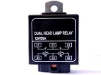 Dual Headlamp Relay: